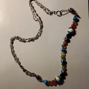Quirky, Funky Beaded Necklace